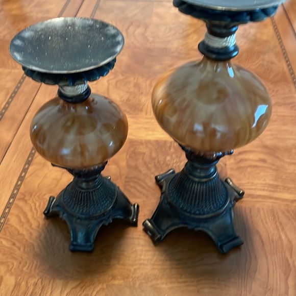 Vintage candle stick holders - Picture 3 of 7